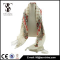 Lady Women fashion Tassels serviette en argent Shawl